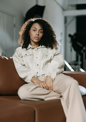 Jaqueta Branca Marca